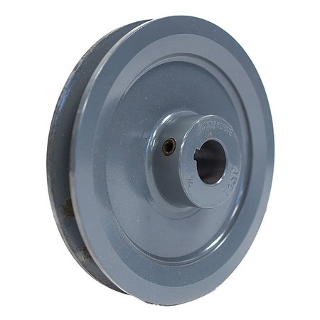B B MANUFACTURING Finished Bore 1 Groove V-Belt Pulley 4.95 inch OD AK51x3/4